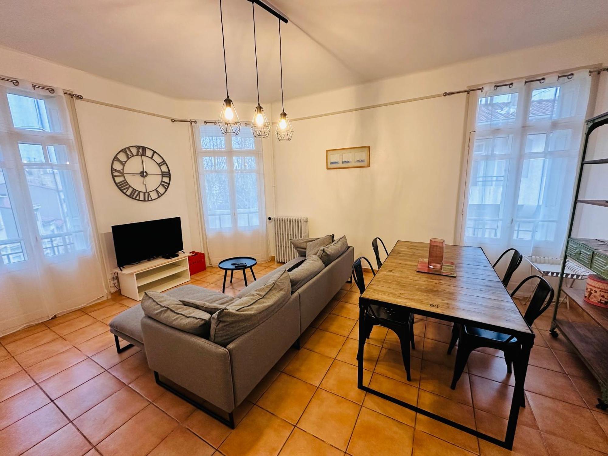 Appartement Lumineux Et Spacieux 2 Chambres Avec Parking Gratuit Dans La Rue Perpignan Extérieur photo
